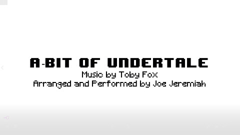 “一点电”传说之下 电子音乐Arrange!(A-Bit of Undertale)